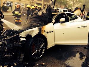 خودروهای در آتش 2014!